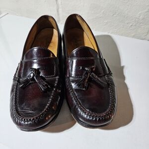 Cole Haan Nike Air mens burgundy size 10.5 W